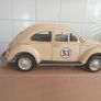 Volswagen Beetle Tin Plate Model Herbie No.53 Rally Car Metal Display Image 2