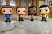 Star Trek / Funko Pop Bundle / Kirk / Sulu / Bones / Uhura