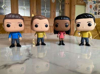 Star Trek / Funko Pop Bundle / Kirk / Sulu / Bones / Uhura