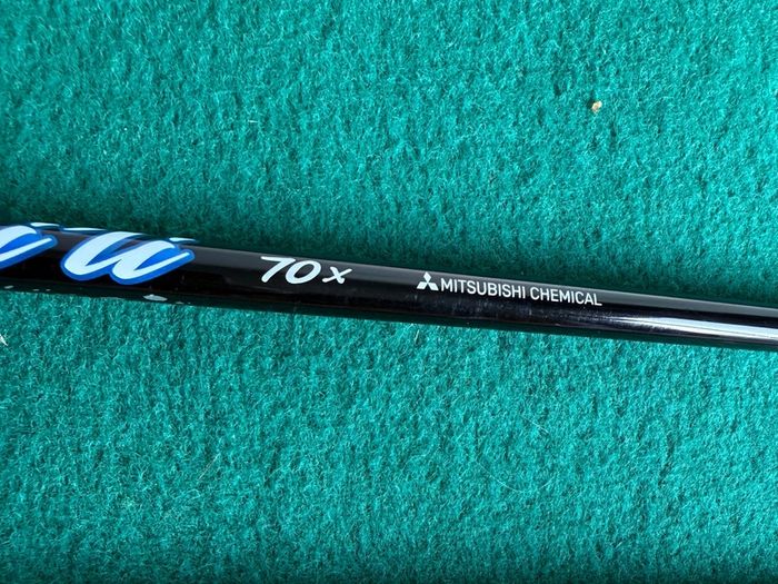 Kaili mitsubishi chemical driver shaft for taylor made x stiff