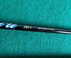 Kaili mitsubishi chemical driver shaft for taylor made x stiff