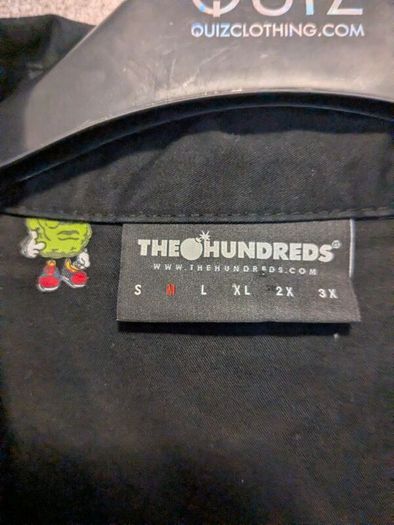 The Hundreds Black Mens Shirt Size M
