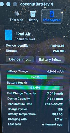 iPad Air 5th Gen 256GB WiFi + Apple Pencil 2 + Smart Keyboard Folio