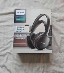 Philips home cinema wireless headphones dynamic cinamatic sound brand new