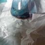 Vintage Crystal Goblets/ Brandy Glasses - Pair Image 2