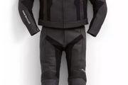 BMW Roadster black leather jacket pants