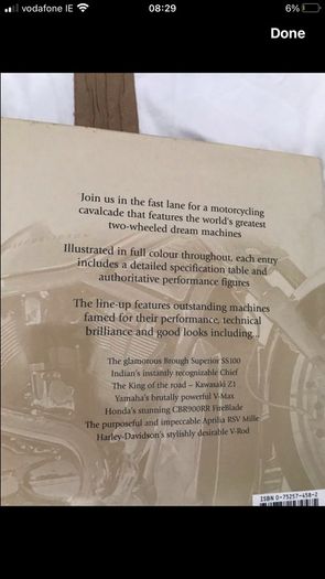 Dream Machines motorcycle encyclopaedia from 1990s onwards