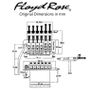 Floyd Rose Special Double Locking Tremolo system Black brand new Image 6