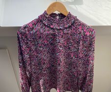 Vero Moda Pink Floral Blouse