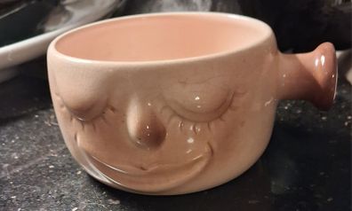 Sylvac small pot with handle/ pattern 4906