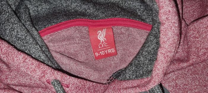 Liverpool Kids Hoodie (Age 9 to 10, Genuine LFC Store)