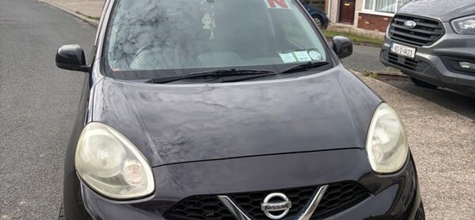 2014 Black Nissan March