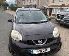 2014 Black Nissan March