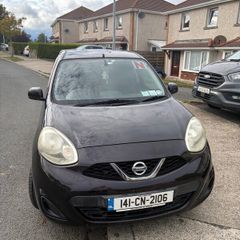 2014 Black Nissan March