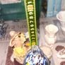 Rare 1960s Handmade Murano Style End of Day Splatter Glass Fish Ashtray Vase Image 7