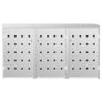 Triple Wheelie Bin Shed 240 L Stainless Steel Image 5