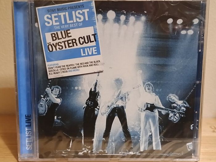 Blue Oyster Cult Setlist The Very Best of Blue Oyster Cult Live CD Album