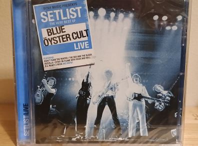 Blue Oyster Cult Setlist The Very Best of Blue Oyster Cult Live CD Album