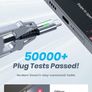 USB C Charger Cable 2m 3.1A Type C Cable Fast Charging, Braided USB A to USB-C Phone Charger Cable USBC for iPhone 16 15 Pro, Samsung Galaxy S24 S23 Ultra, Pixel 9, iPad Air, Switch, Steam etc. Image 4