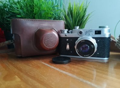 FED-3 CLA Video Refurbished, USSR Soviet Union Russian 35mm Rangefinder, Serviced Mechanical Analog Manual Optic, Film Camera, 2033728