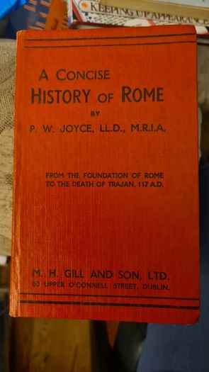 A Concise History Of Rome By P. We. Joyce. VINTAGE Hardback In Good Condition.