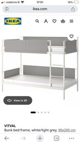 Bunk Beds - Ikea Steel Vivtal