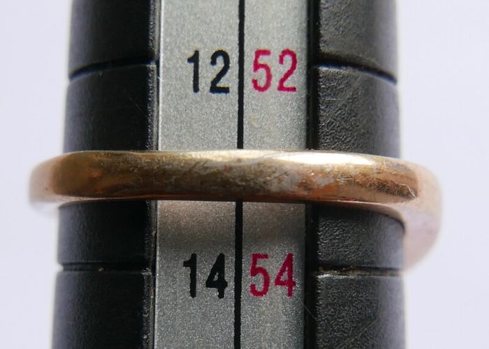 Vintage 18K GP Gold Plated Ring size M
