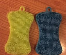 Silicone sponges
