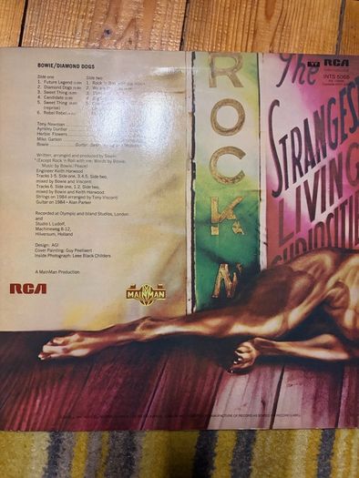 David Bowie. Vinyl lp