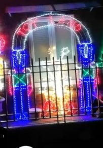 Christmas arch
