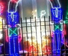 Christmas arch