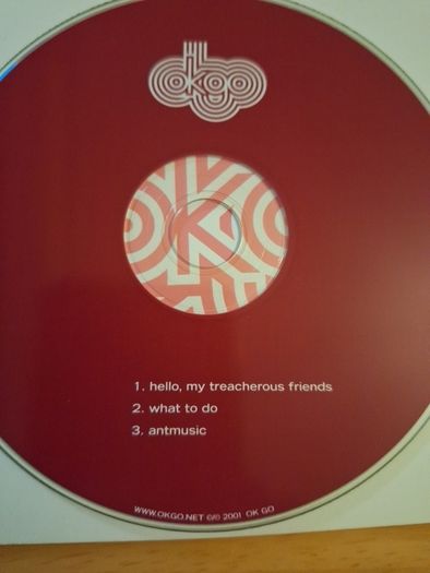 CD OKGO cd EP single pink