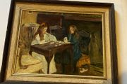 painting  signed  N Harrington
