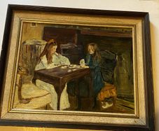 painting  signed  N Harrington