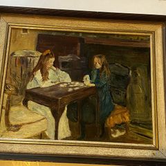 painting  signed  N Harrington