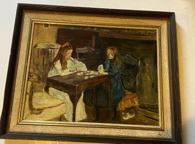 painting  signed  N Harrington