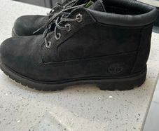 Black Timberland boots - womens