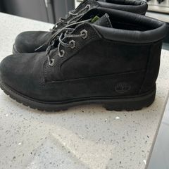 Black Timberland boots - womens