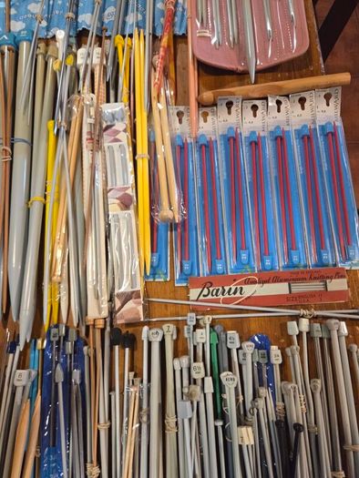 180 Pairs of Knitting Needles + Extras