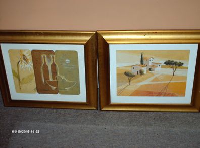 gold frame pictures