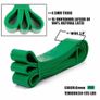 Green Pull Up Assist Band Resistance Exercise Loop for Home Gym Fitness Yoga Pilates Image 2