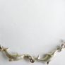 Vintage 925 Sterling Silver Dolphin Link Bracelet 7.2"  -  4,5 grams Image 3