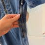 NEW Caroll Structured Denim Dress with pockets - Size 12 Image 8