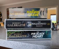 3 Cormoran Strike books by Robert Galbraith