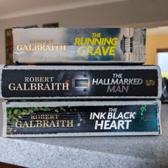 3 Cormoran Strike books by Robert Galbraith