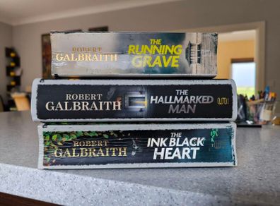 3 Cormoran Strike books by Robert Galbraith