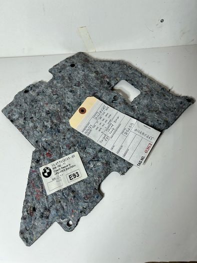 Bmw 3 Series E93 Left Luggage Compartment Sound Insulation Trim Cover 7152513 A1l2b526s