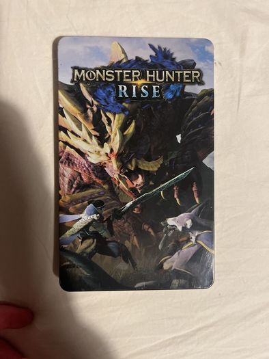 Monster hunter rise+steelbook for Nintendo switch