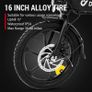 DYU A1F Pro Folding Electric Bike Image 9