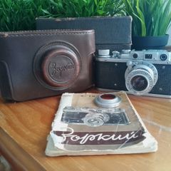 Refurbished Zorki-1 New Curtains,35mm Film Camera, Industar-22 Lens, M39 Leica Mount, ClaD Serviced Tested Fully Working Condition, 364433